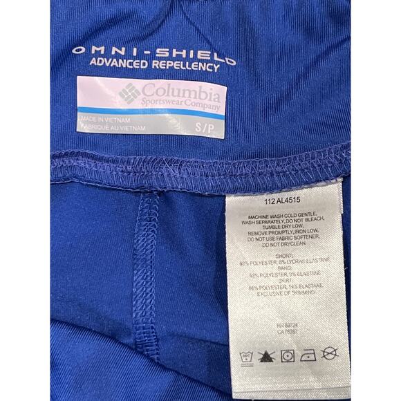 Columbia Purple-Blue Omni-Shield Advanced Repellency Skort Size S/P Sportswear - Picture 4 of 7